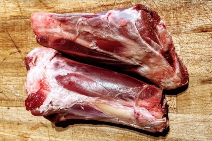 Whole Bone-In Leg of Lamb, Shank Attached