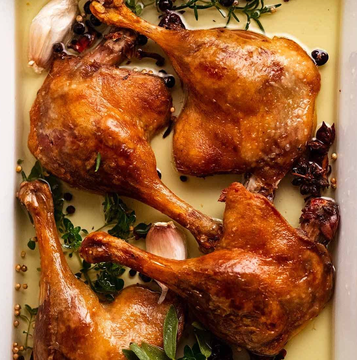 Duck Leg Confit (Cooked)