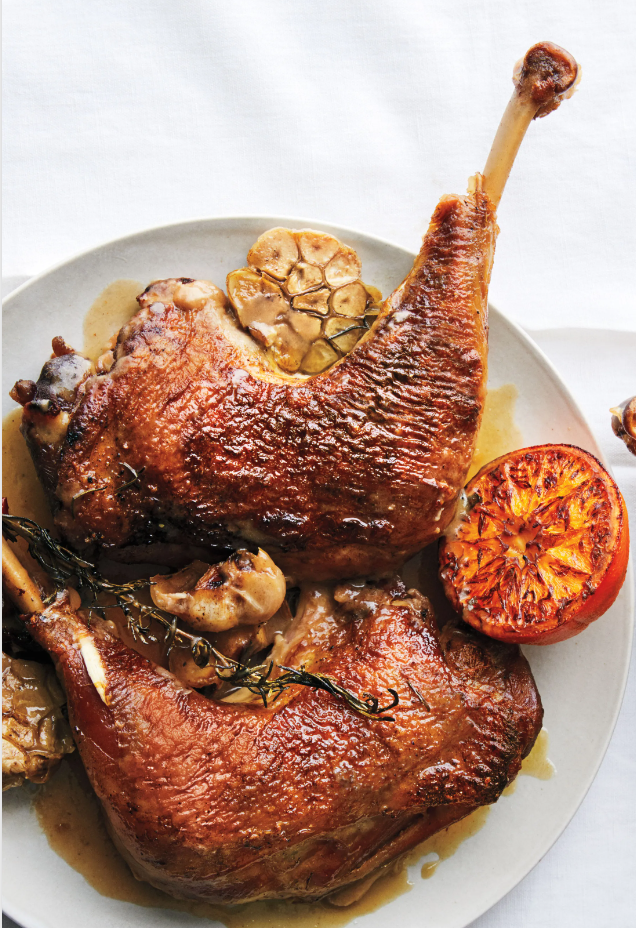 PBC's Famous Confit Turkey Leg, Cooked ($30/each)